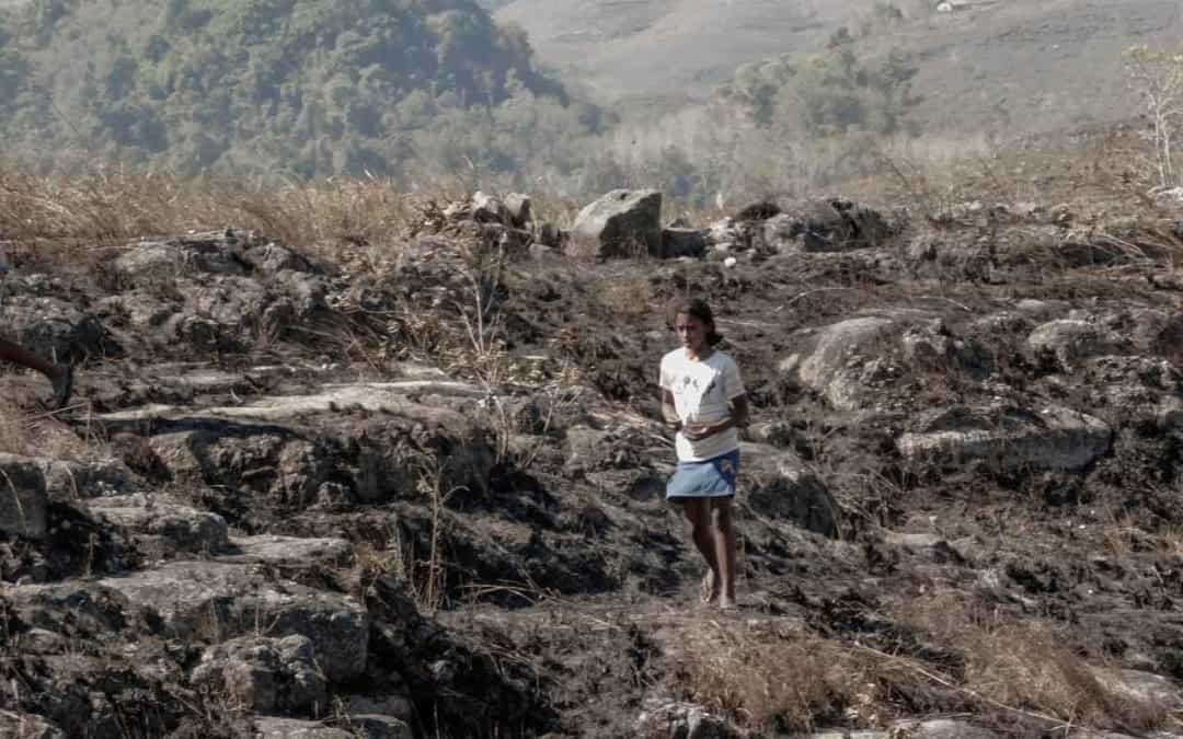 Mbinudita Site Surrounded by Fire